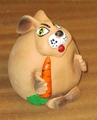 код 230 кролик с морковкой 8см